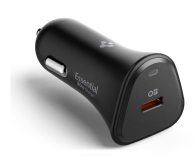 Spigen Ładowarka samochodowa Essential 2xUSB 30W Czarna - 1346616 - zdjęcie 1